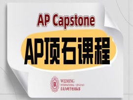 隆重推出：美高王者AP Capstone — AP顶石文凭项目！