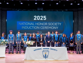 荣耀启程，卓越前行 | 青岛为明学校国际部NHS国家荣誉学者学会2025新成员入会仪式圆满举行！